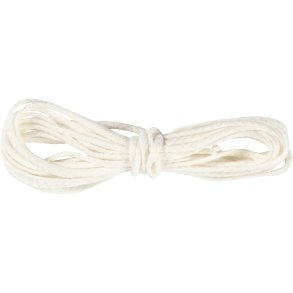 Væge til stearin, Passer til støbelys på 50-70 mm i diam. , 100 g, 3 m/ 1 pk.