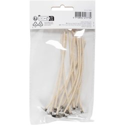 V&aelig;ger til lys i beholder, Passer til beholdere p&aring; 20-65 mm i diam., L: 110 mm, tykkelse 2 mm, 10 stk./ 1 pk.