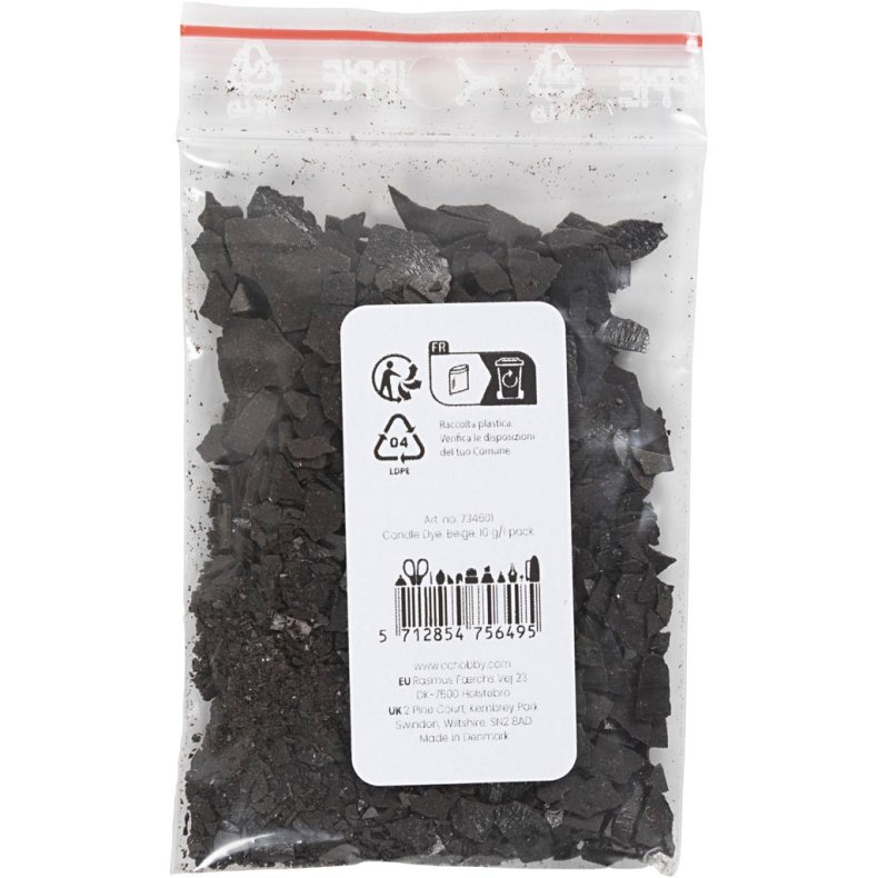 Lysfarve, beige, 10 g/ 1 pk.