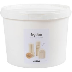 Soyavoks, Til fritst&aring;ende lys, creme, 5 kg/ 1 pk.