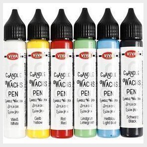 Lysvoks, stærke farver, 6x28 ml/ 1 pk.