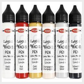 Lysvoks, standardfarver, 6x28 ml/ 1 pk.