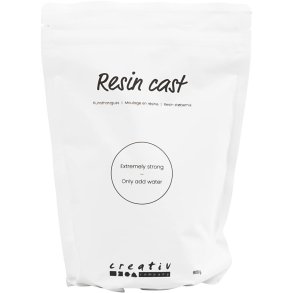 Resin Støbemix, hvid, 800 g/ 1 pk.