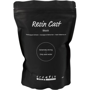 Resin Støbemix Sort, sort, 800 g/ 1 pk.