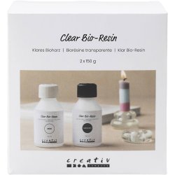 Klar Bio-Resin, klar, 2x150 ml/ 1 pk.