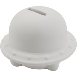 Spareb&oslash;sse, Ufo, str. 9x9x8 cm, 6 stk./ 1 pk.