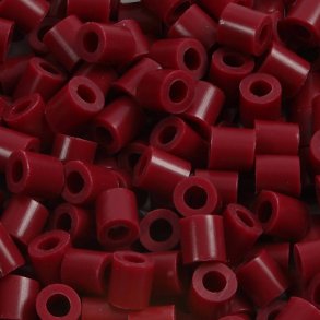 R&oslash;rperler, str. 5x5 mm, hulstr. 2,5 mm, medium, vinr&oslash;d (32239), 1100 stk./ 1 pk.