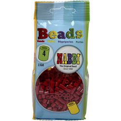 R&oslash;rperler, str. 5x5 mm, hulstr. 2,5 mm, medium, vinr&oslash;d (32239), 1100 stk./ 1 pk.