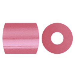 R&oslash;rperler, str. 5x5 mm, hulstr. 2,5 mm, medium, rosa perlemor (32259), 6000 stk./ 1 pk.