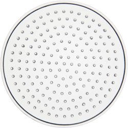 Perleplade, lille rund, diam. 8,5 cm, medium, 10 stk./ 1 pk.