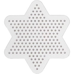 Perleplade, lille stjerne, diam. 10 cm, medium, 10 stk./ 1 pk.