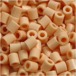 PhotoPearls, str. 5x5 mm, hulstr. 2,5 mm, medium, lys pudder (7), 6000 stk./ 1 pk.