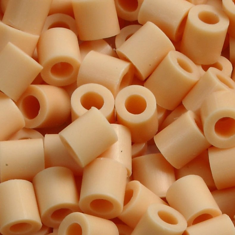 PhotoPearls, str. 5x5 mm, hulstr. 2,5 mm, medium, lys pudder (7), 6000 stk./ 1 pk.