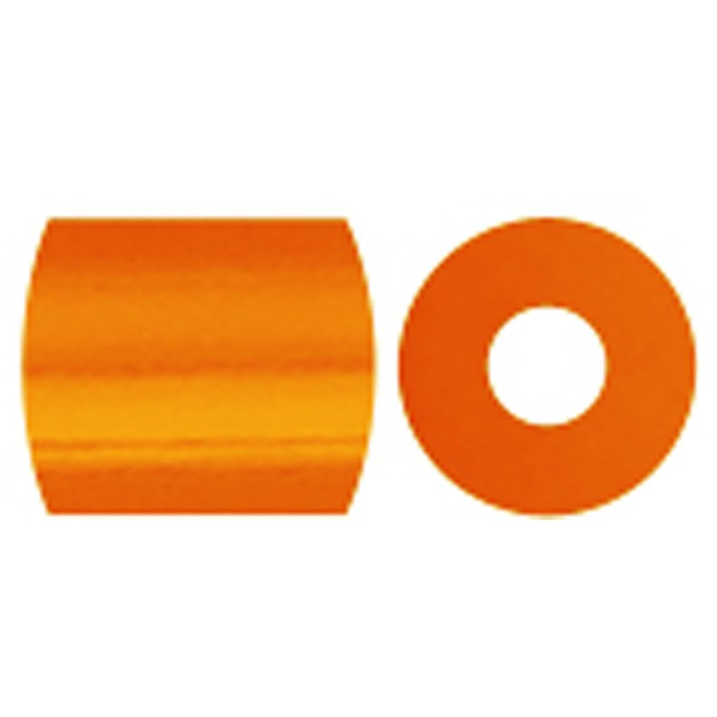 PhotoPearls, str. 5x5 mm, hulstr. 2,5 mm, medium, klar orange (13), 6000 stk./ 1 pk.