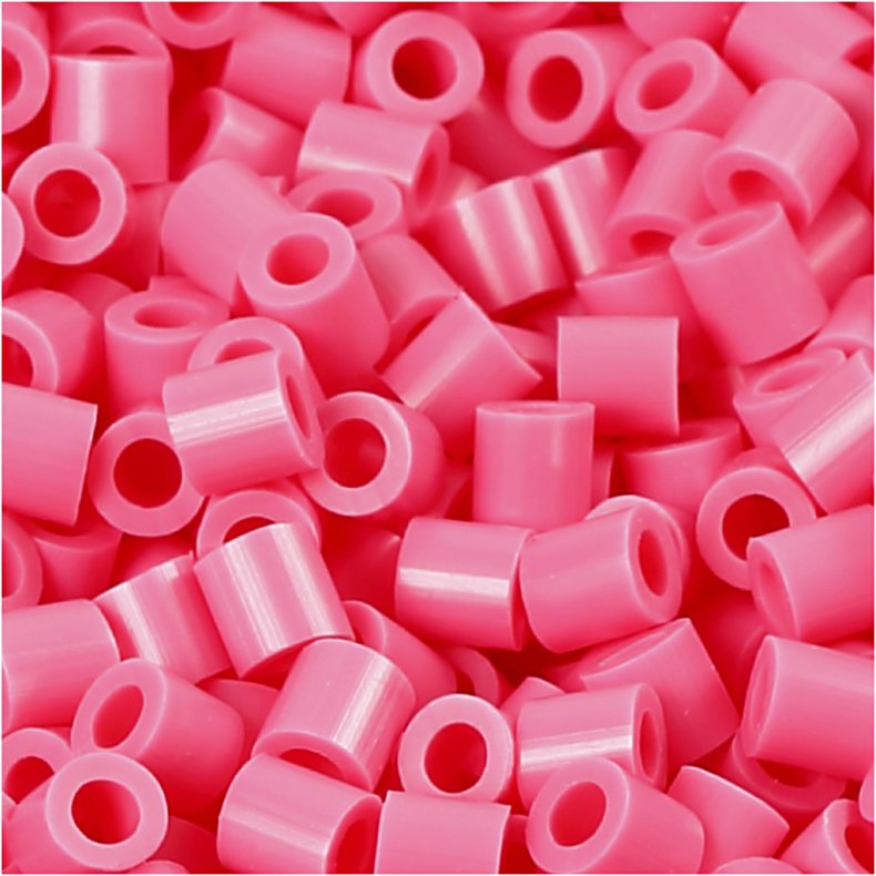 PhotoPearls, str. 5x5 mm, hulstr. 2,5 mm, medium, gl. rosa (25), 1100stk./ 1 pk.