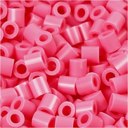 PhotoPearls, str. 5x5 mm, hulstr. 2,5 mm, medium, gl. rosa (25), 1100 stk./ 1 pk.