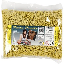 PhotoPearls, str. 5x5 mm, hulstr. 2,5 mm, medium, oliven (30), 6000 stk./ 1 pk.
