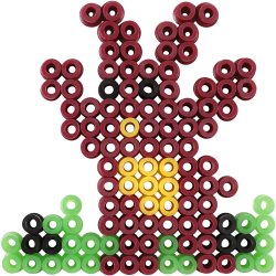 Perleplade, oval, hjerte, sekskant, cirkel, firkant, stjerne, str. 7x7,5-10,5x9,5 cm, medium, 6 stk./ 1 pk.