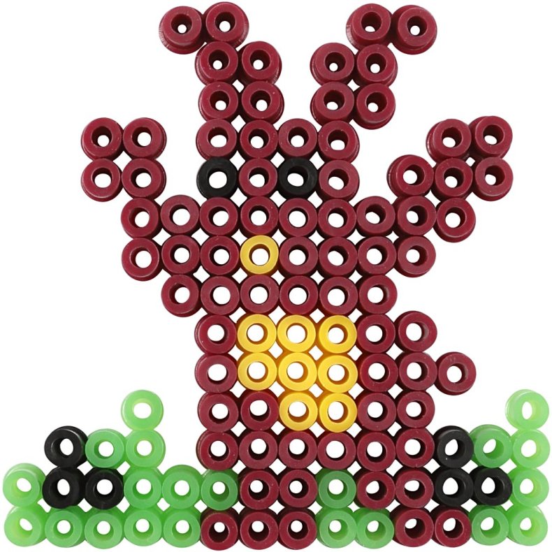 Perleplade, oval, hjerte, sekskant, cirkel, firkant, stjerne, str. 7x7,5-10,5x9,5 cm, medium, 6 stk./ 1 pk.