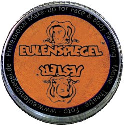 Eulenspiegel Ansigtsmaling, pearlised orange, 20 ml/ 1 ds.