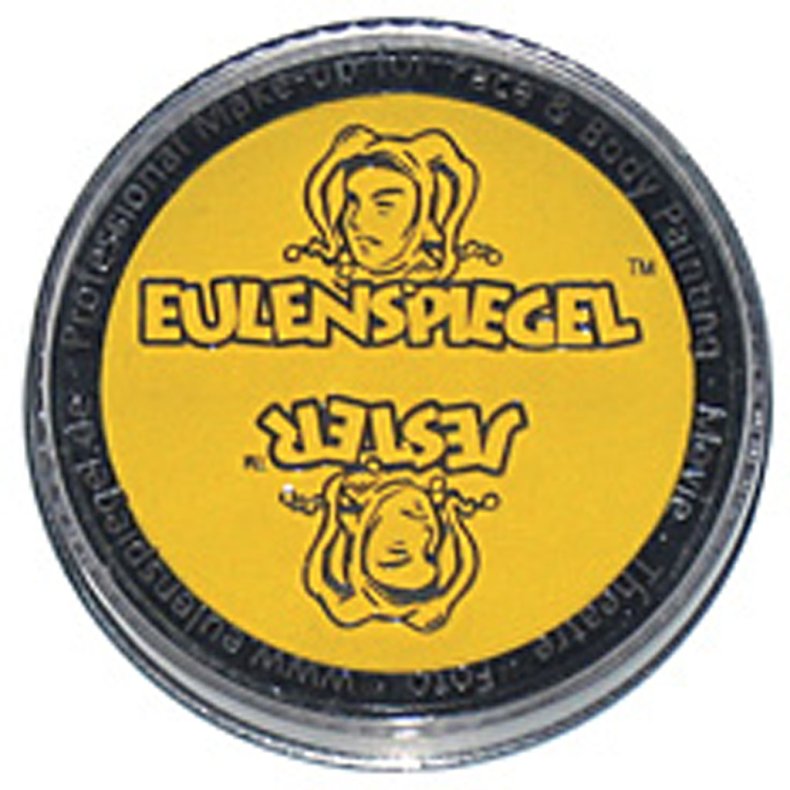 Eulenspiegel Ansigtsmaling, solgul, 20ml/ 1 ds.