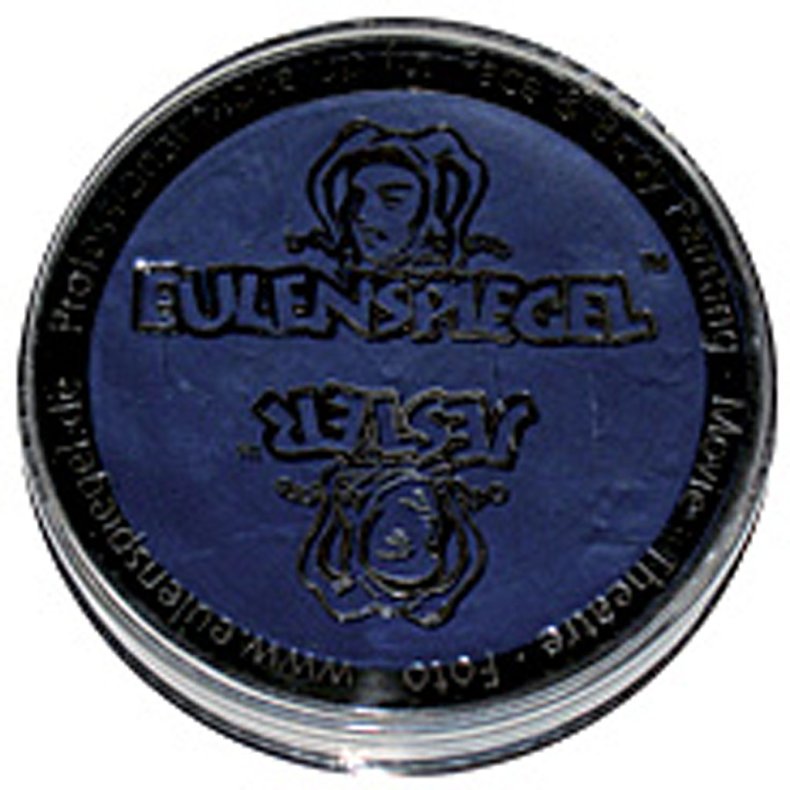 Eulenspiegel Ansigtsmaling, kongebl&aring;, 20ml/ 1 ds.