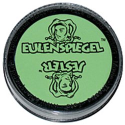 Eulenspiegel Ansigtsmaling, witch green, 20 ml/ 1 ds.
