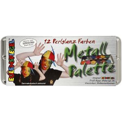 Eulenspiegel Ansigtsmaling, hvid, 12 frv./ 1 s&aelig;t