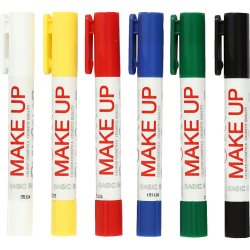 Playcolor Make up, ass. farver, 6x5 g/ 1 pk.