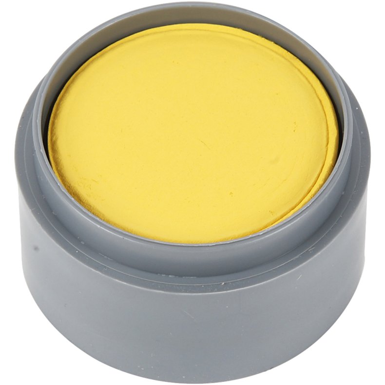 Grimas Ansigtsmaling, gul, 15 ml/ 1 ds.