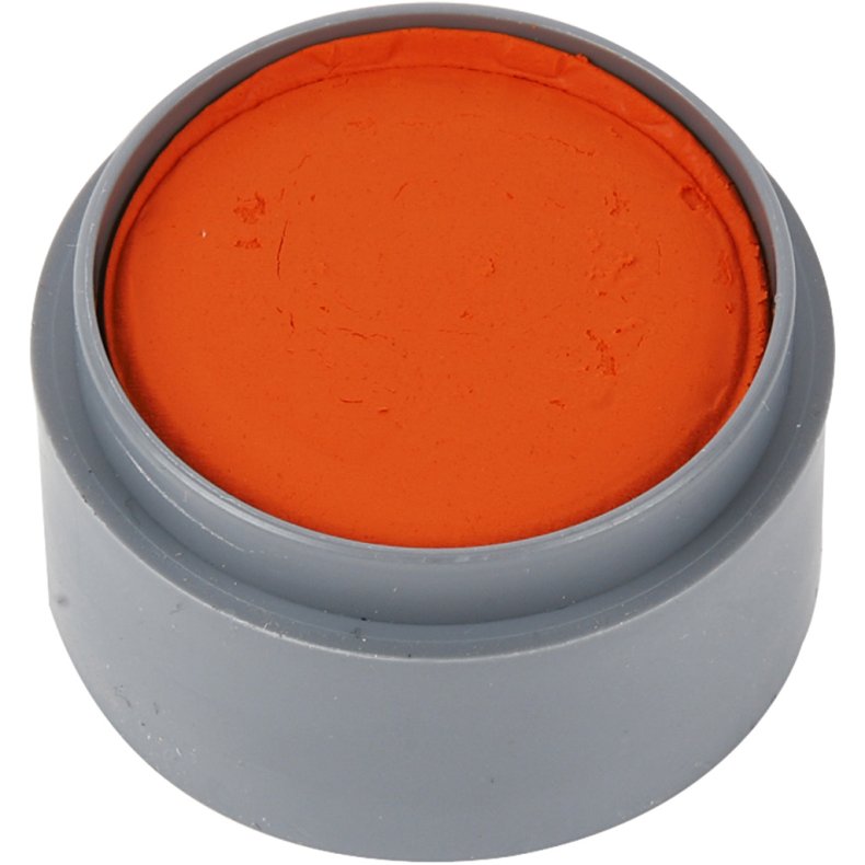 Grimas Ansigtsmaling, orange, 15ml/ 1 ds.