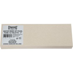 Grimas Ansigtsmaling - Sminkepalette, perlemorsfarver, 12x2.50 ml/ 1 stk.