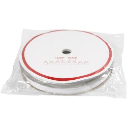 Burreb&aring;nd - selvkl&aelig;bende, tykkelse 2 cm, sort, 25 m/ 1 pk.