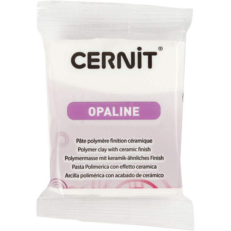 Cernit, porcelain white (010), 56 g/ 1 pk.