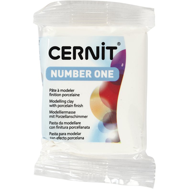 Cernit, opaque white (027), 56g/ 1 pk.