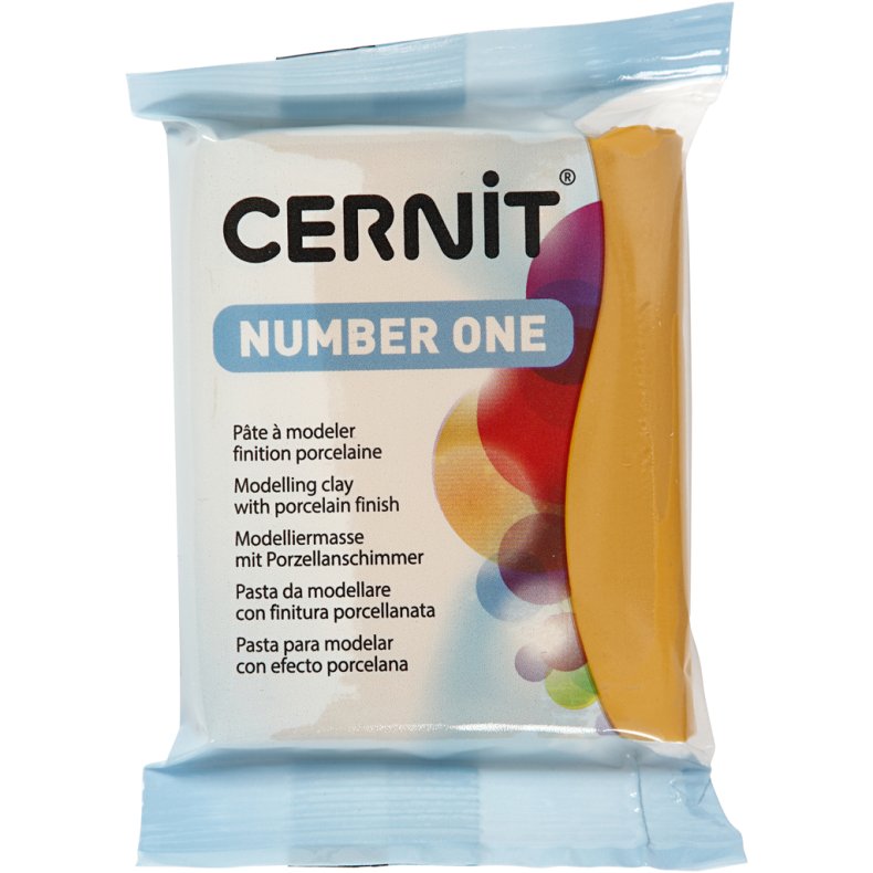 Cernit, yellow ochre (746), 56g/ 1 pk.