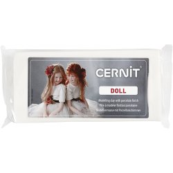 Cernit, hvid, 500 g/ 1 pk.