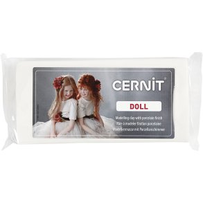 Cernit, hvid, 500 g/ 1 pk.