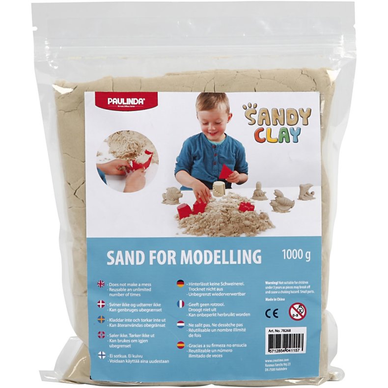 Sandy Clay&reg;, natur, 1 kg