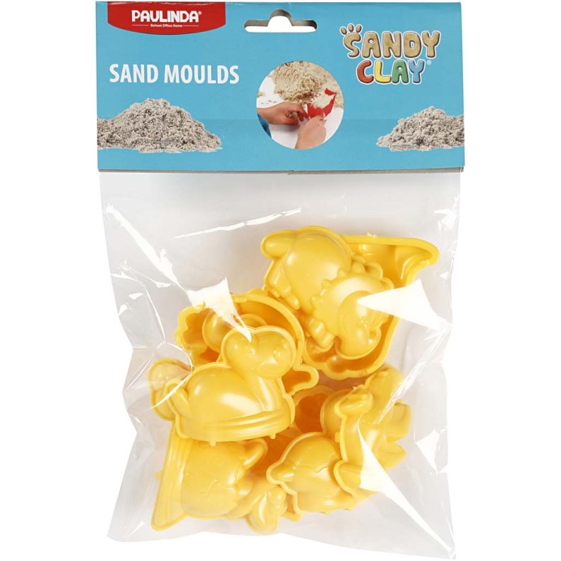 Sandforme, dinosaurus, str. 4,5-6 cm, 10 stk./ 1 pk.