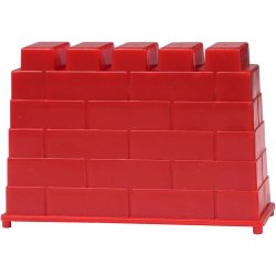 Sandforme, ridderborg, str. 5,5-8,5 cm, 4 stk./ 1 pk.