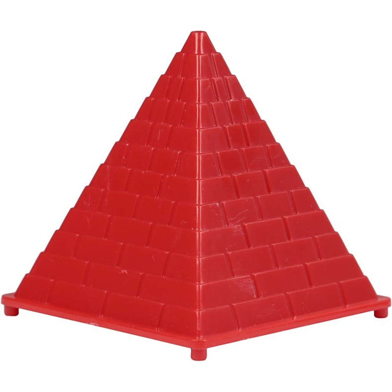 Sandforme, ridderborg, str. 5,5-8,5 cm, 4 stk./ 1 pk.