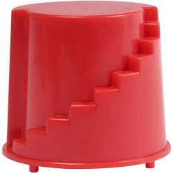 Sandforme, ridderborg, str. 5,5-8,5 cm, 4 stk./ 1 pk.