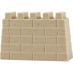 Sandforme, ridderborg, str. 5,5-8,5 cm, 4 stk./ 1 pk.