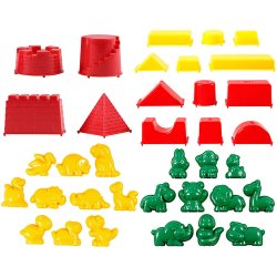 Sandforme, str. 3,5-9,5 cm, 36 stk./ 1 pk.