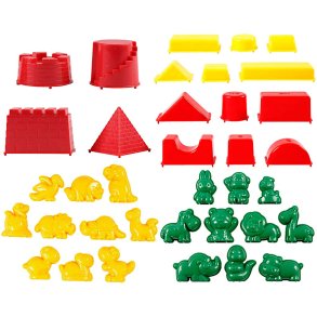 Sandforme, str. 3,5-9,5 cm, 36 stk./ 1 pk.