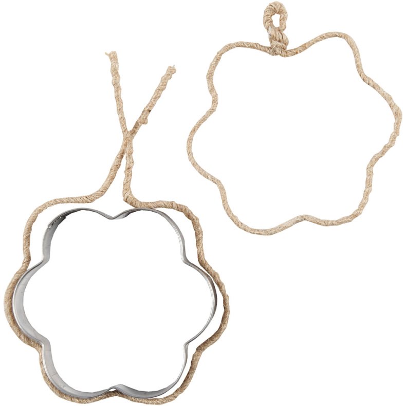 Udstiksforme, blomst, str. 8 cm, 5 stk./ 1 pk.