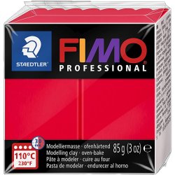 FIMO&reg; Professional, r&oslash;d, 85 g/ 1 pk.