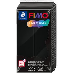 FIMO&reg; Professional, sort, 226 g/ 1 pk.