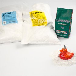 Cera-Mix Exclusive St&oslash;bemasse, hvid, 5 kg/ 1 pk.